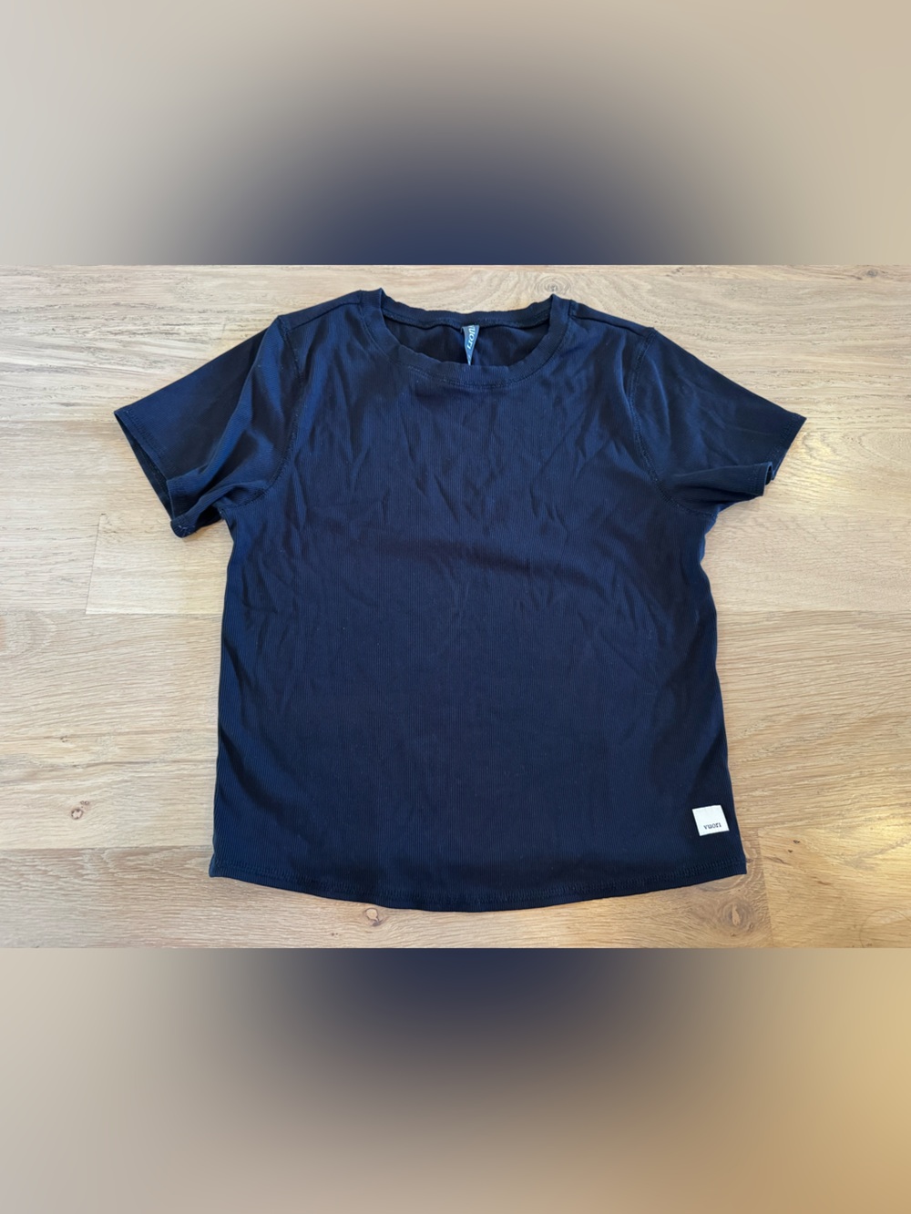Vuori Pose Fitted T-Shirt black size XL